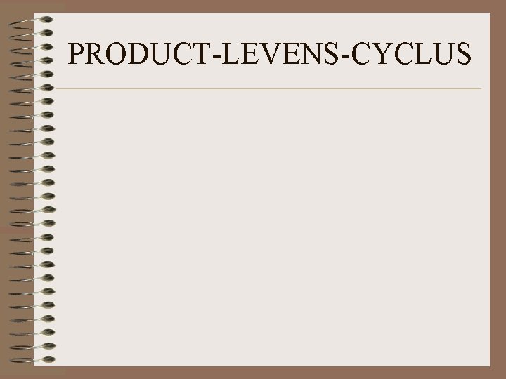 PRODUCT-LEVENS-CYCLUS 