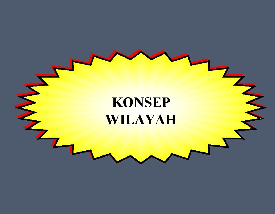 KONSEP WILAYAH 