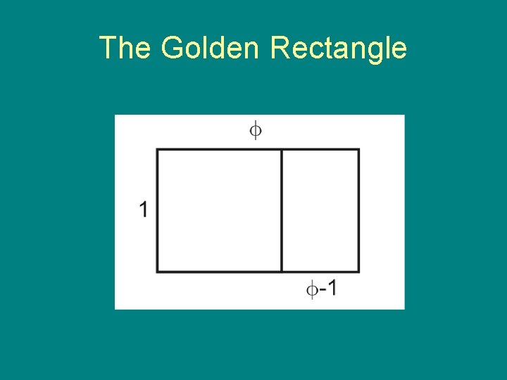 The Golden Rectangle 