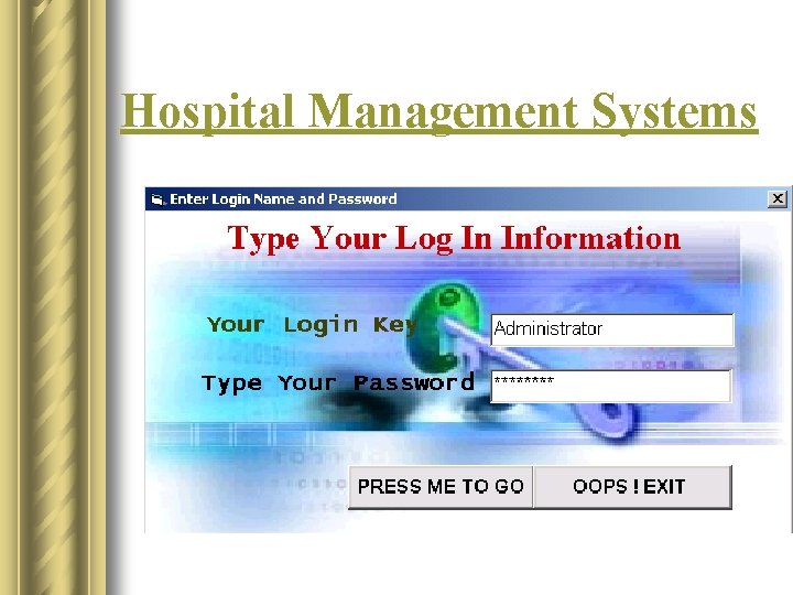 Hospital Management Systems 