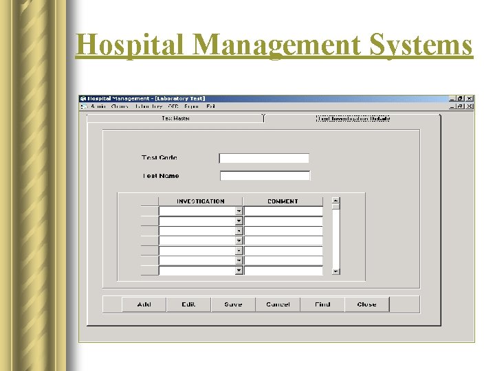 Hospital Management Systems 