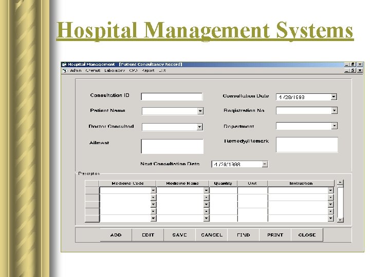 Hospital Management Systems 