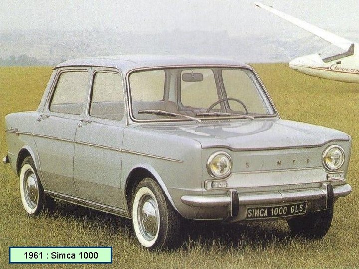 1961 : Simca 1000 