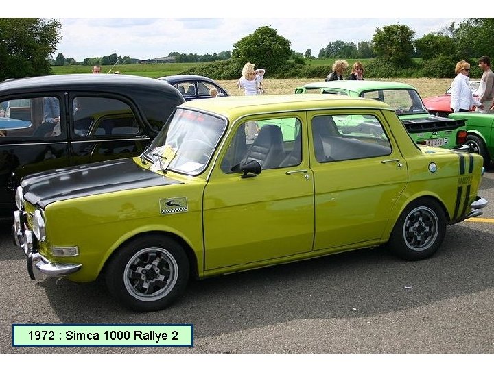 1972 : Simca 1000 Rallye 2 