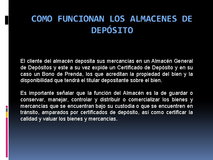 Certificado De Deposito De Mercancias En Transito - bankfeal