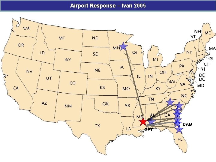 Airport Response – Ivan 2005 DAB GPT 