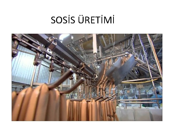 SOSİS ÜRETİMİ SOSİS ÜRETİMİ
