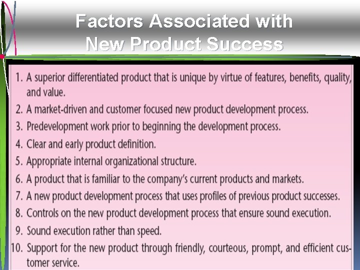 Factors Associated with New Product Success Mc. Graw-Hill/Irwin © 2009 The Mc. Graw-Hill Companies,