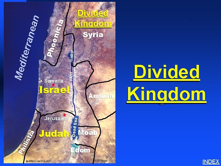 Galilee Jordan Israel Judah a Ammon Divided Kingdom Dead Se Ph il is ti