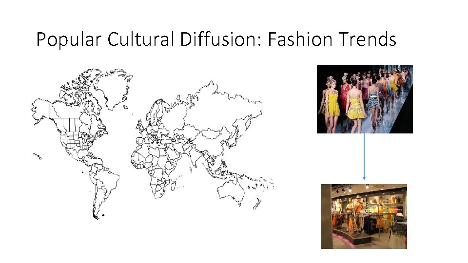 Popular Cultural Diffusion: Fashion Trends Popular Cultural Diffusion: Fashion Trends