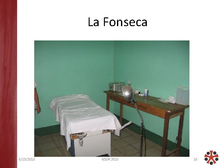 La Fonseca 6/15/2010 NSDR 2010 16 
