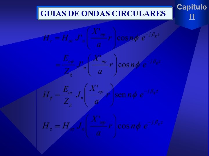 GUIAS DE ONDAS CIRCULARES Capítulo II 