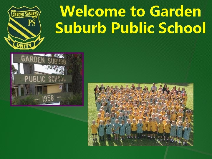 Welcome to Garden Suburb Public School 