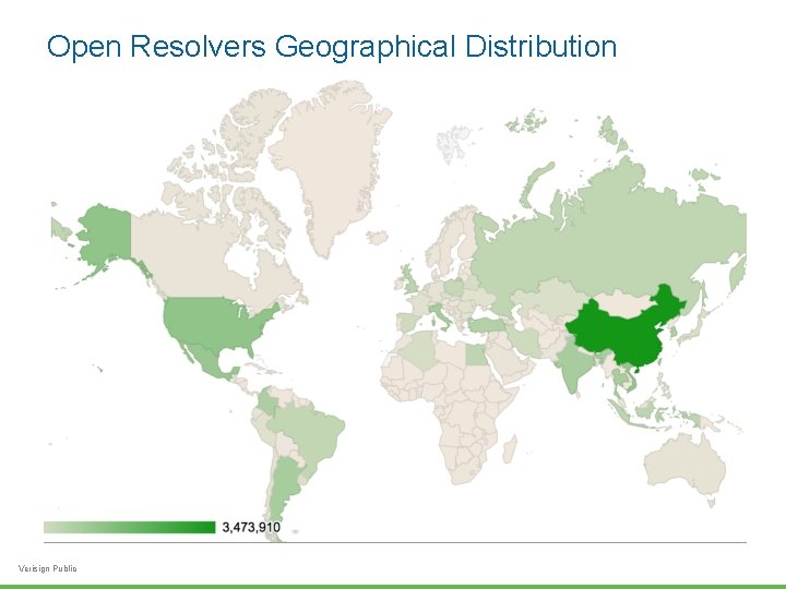 Open Resolvers Geographical Distribution Verisign Public 