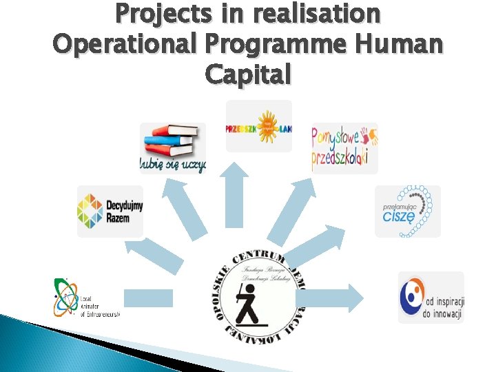 Projects in realisation Operational Programme Human Capital 
