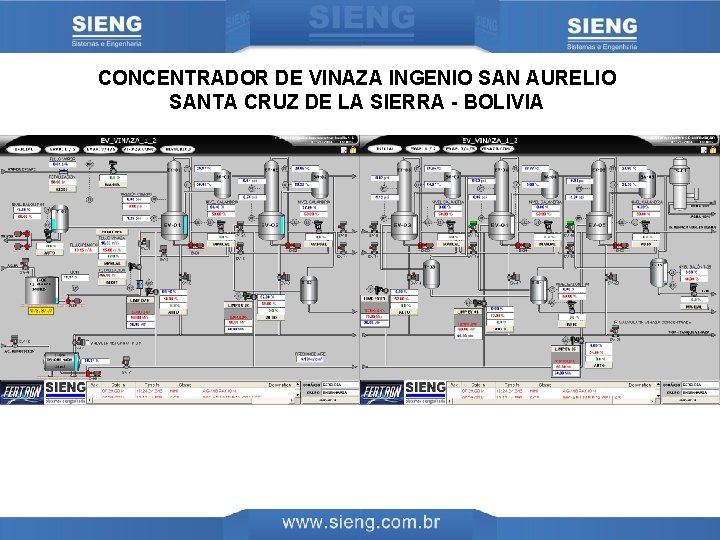 CONCENTRADOR DE VINAZA INGENIO SAN AURELIO SANTA CRUZ DE LA SIERRA - BOLIVIA 