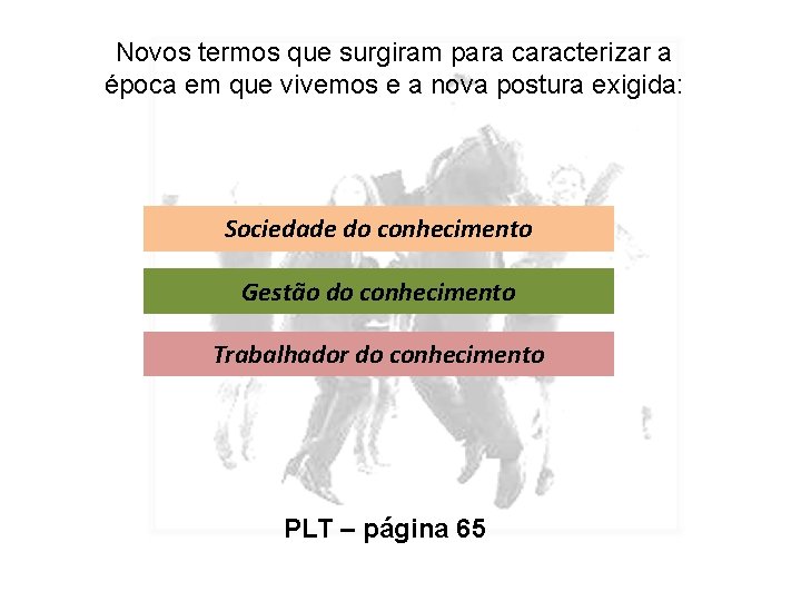 Novos termos que surgiram para caracterizar a época em que vivemos e a nova