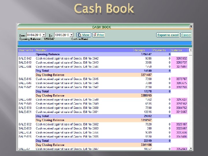 Cash Book 