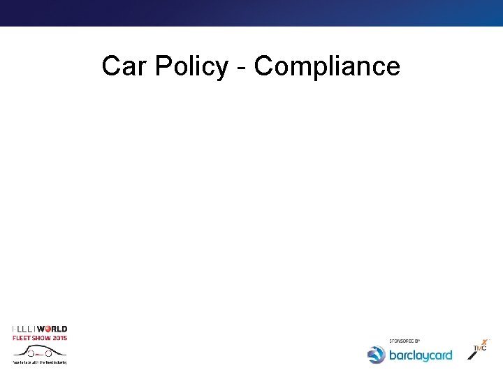 Car Policy - Compliance 