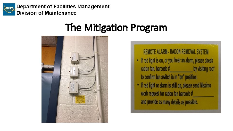 The Mitigation Program 
