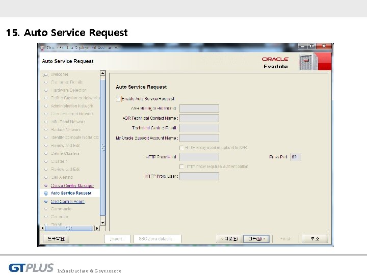 15. Auto Service Request Infrastructure & Governance 