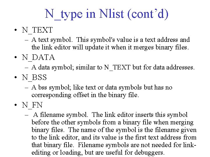 A Case Study on UNIX a out File