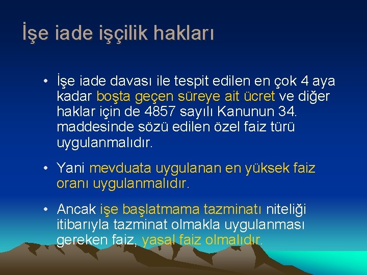İşe iade işçilik hakları • İşe iade davası ile tespit edilen en çok 4 İşe iade işçilik hakları • İşe iade davası ile tespit edilen en çok 4