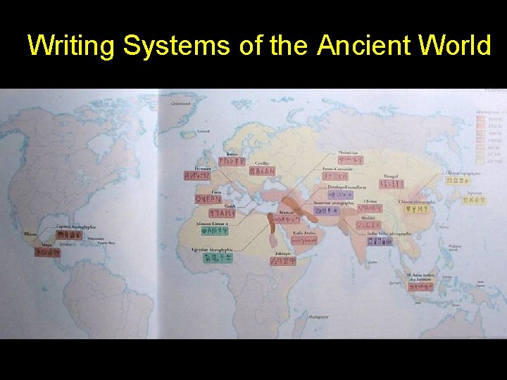 Writing Systems of the Ancient World 