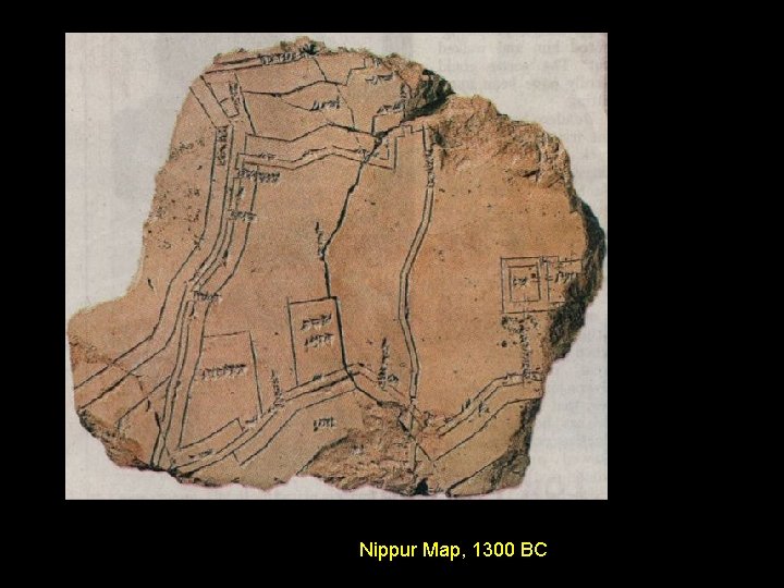 Nippur Map, 1300 BC 