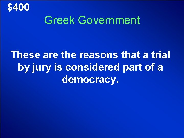 © Mark E. Damon - All Rights Reserved $400 Greek Government These are the