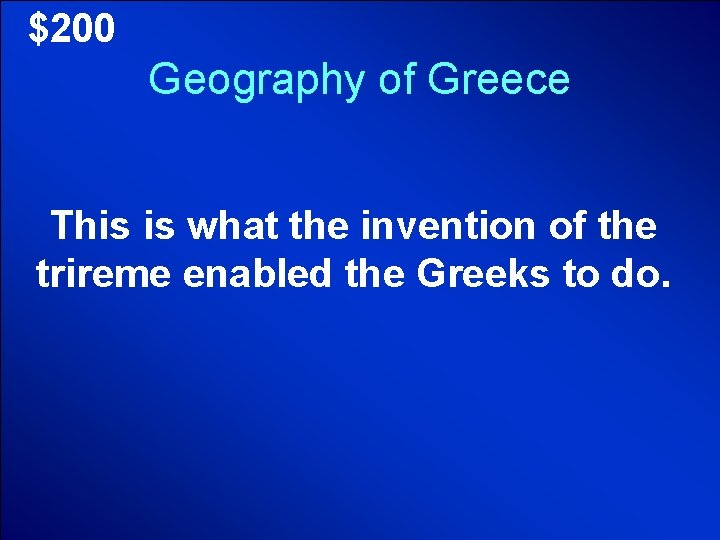 © Mark E. Damon - All Rights Reserved $200 Geography of Greece This is