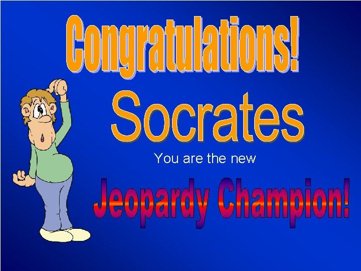 © Mark E. Damon - All Rights Reserved You are the new 