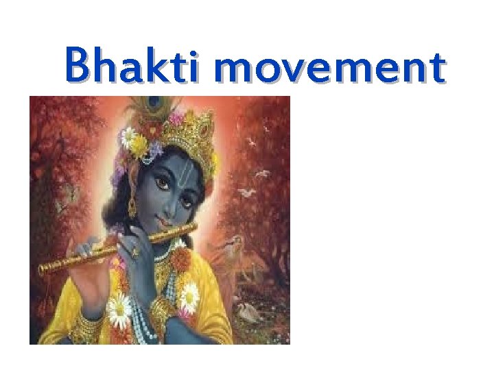 Bhakti movement 