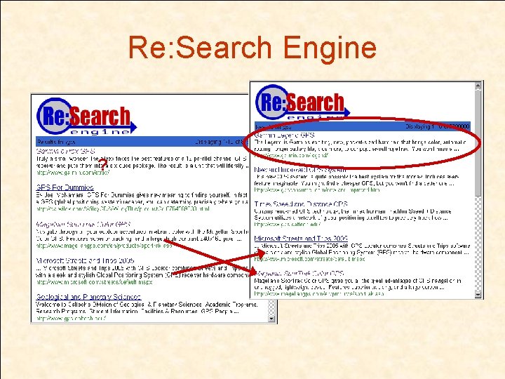 Re: Search Engine ? 