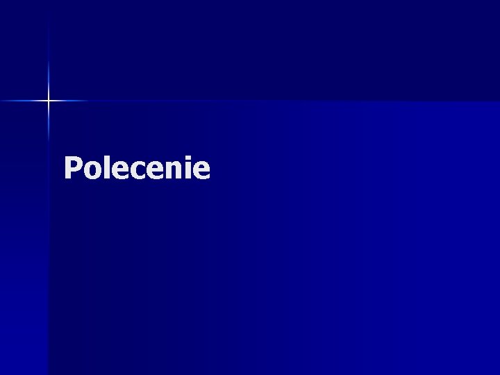 Polecenie 