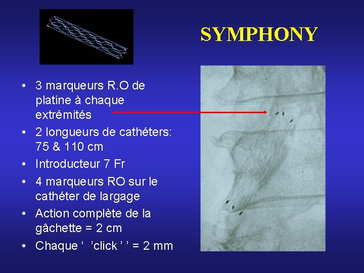 SYMPHONY • 3 marqueurs R. O de platine à chaque extrémités • 2 longueurs SYMPHONY • 3 marqueurs R. O de platine à chaque extrémités • 2 longueurs