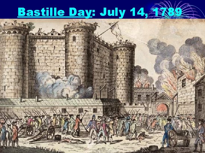 Bastille Day: July 14, 1789 Bastille Day: July 14, 1789