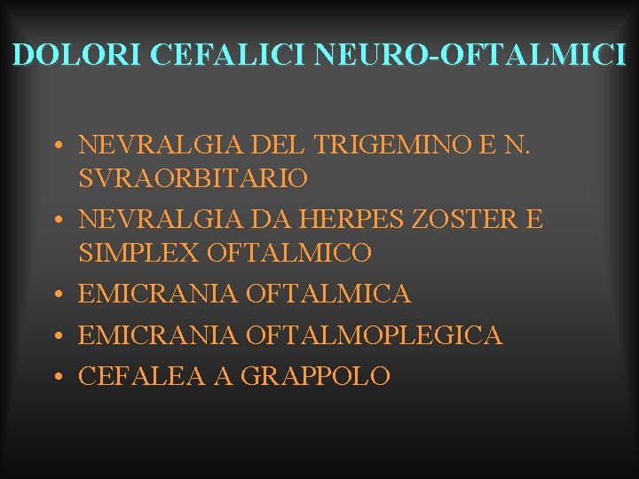 sisteme neuro-oftalmice