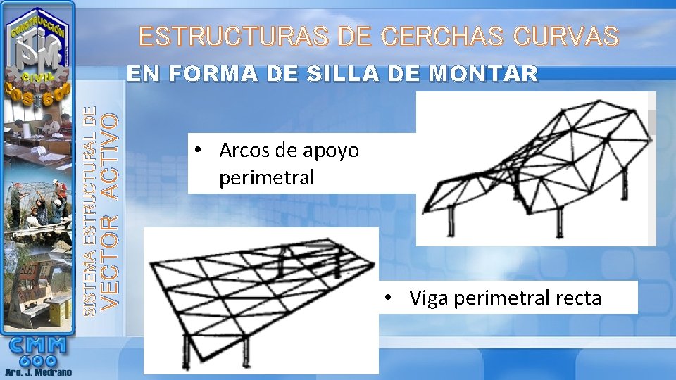 ESTRUCTURAS DE CERCHAS CURVAS VECTOR ACTIVO SISTEMA ESTRUCTURAL DE EN FORMA DE SILLA DE