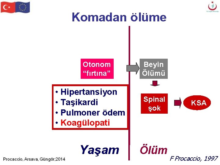 Komadan ölüme Otonom “fırtına” • Hipertansiyon • Taşikardi • Pulmoner ödem • Koagülopati Yaşam Komadan ölüme Otonom “fırtına” • Hipertansiyon • Taşikardi • Pulmoner ödem • Koagülopati Yaşam
