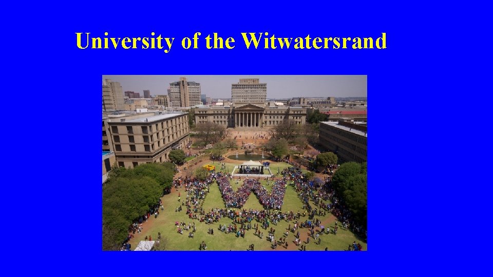 University of the Witwatersrand 