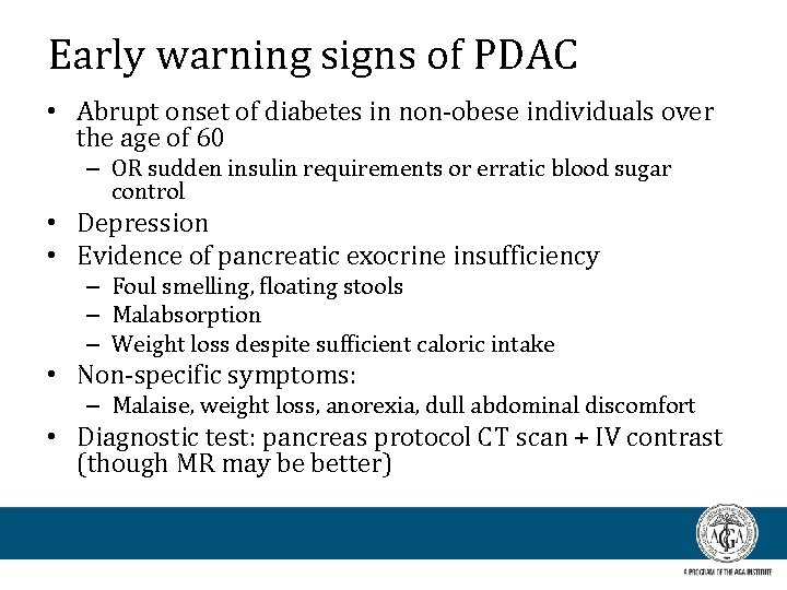 Pancreatic Cancer Case and Discussion Andrew D Rhim