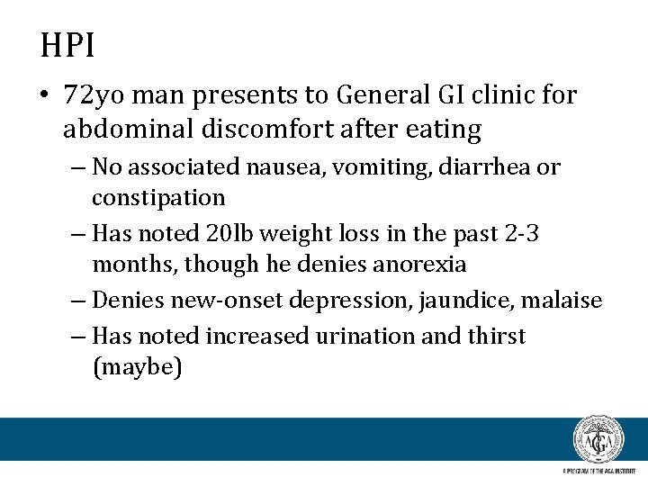 Pancreatic Cancer Case and Discussion Andrew D Rhim