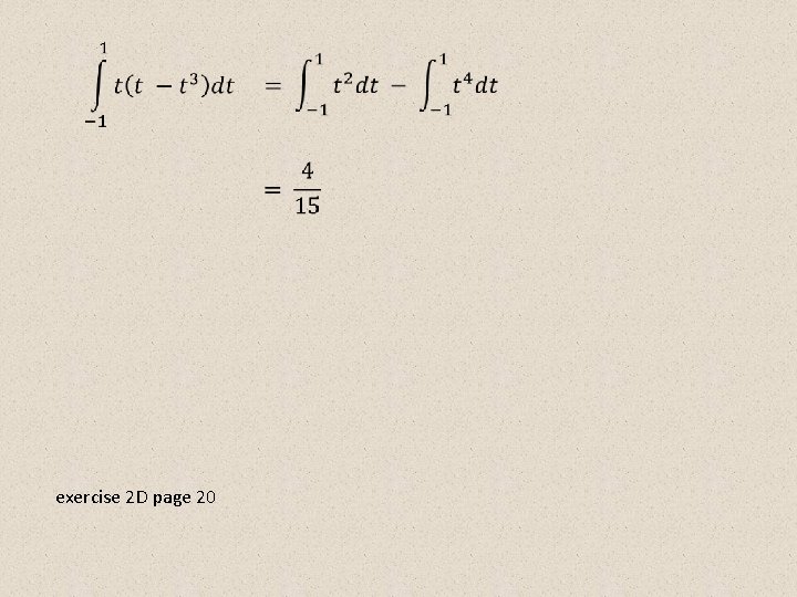  exercise 2 D page 20 