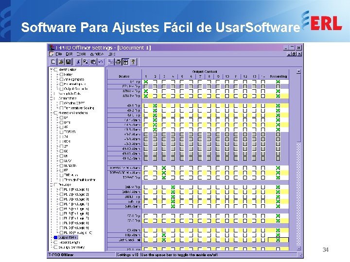 Software Para Ajustes Fácil de Usar. Software 34 