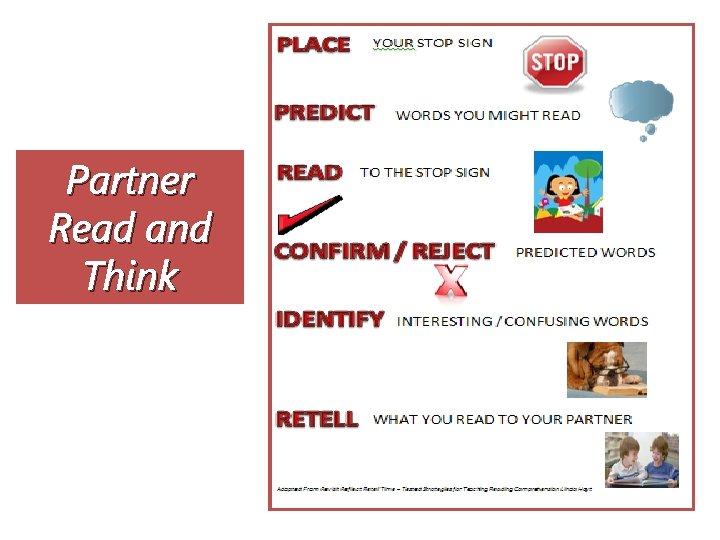 Partner Read and Think 