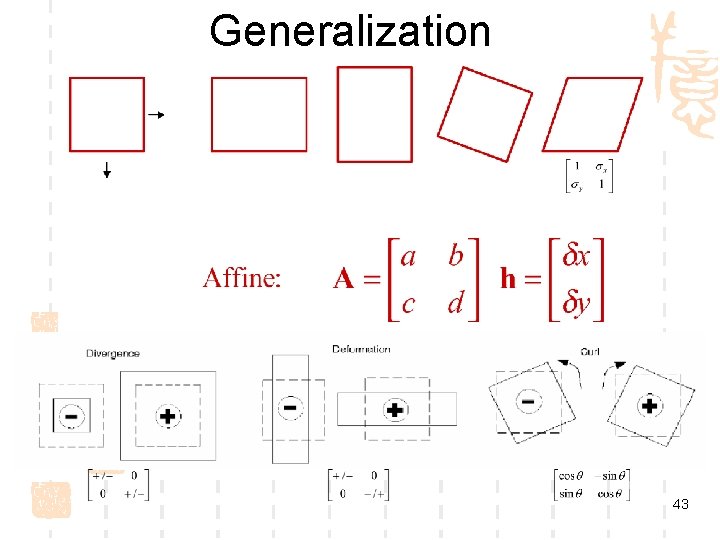 Generalization 43 