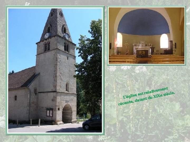 nt e m e v i relat t s e iècle. s e s