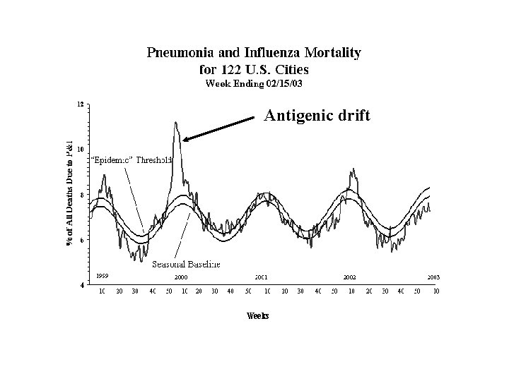 Antigenic drift Antigenic drift