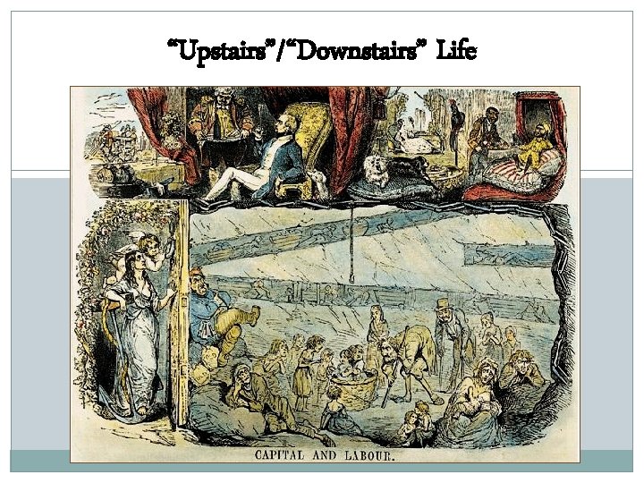 “Upstairs”/“Downstairs” Life 